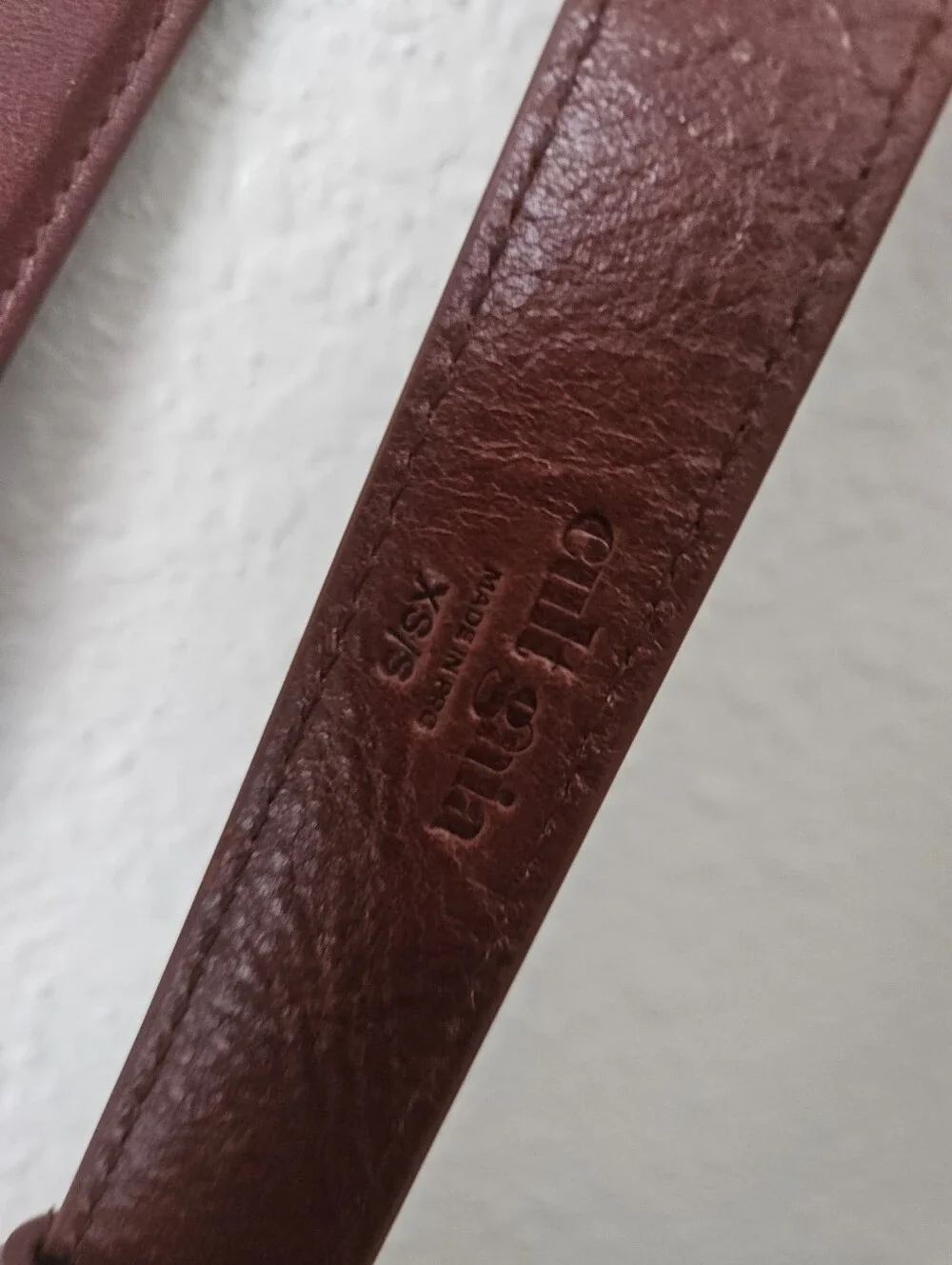 nwt cult gaia western leather belt, xs s